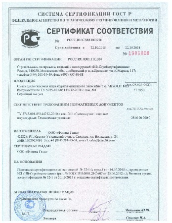 Штукатурка машинного нанесения AKSOLIT M35