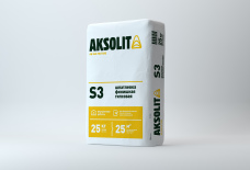 Модернизированная рецептура шпатлевки финишной гипсовой AKSOLIT S3